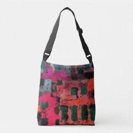 Graffiti stijlkleurige Abstracte kunst Tote Bag