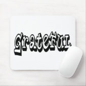 Graffiti-stijltypografie met Gezegde Muismat (Met muis)