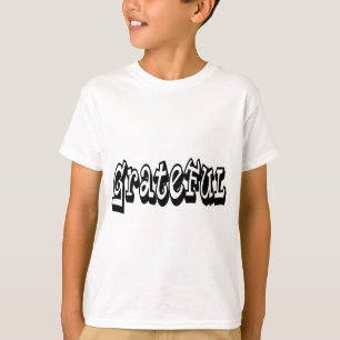 Graffiti-stijltypografie met Gezegde T-shirt