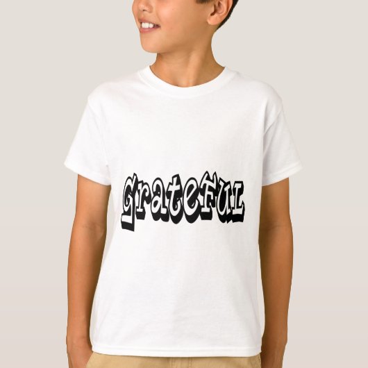 Graffiti-stijltypografie met Gezegde T-shirt (Voorkant)