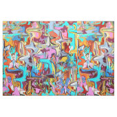 Graffiti Stof (Fat Quarter)