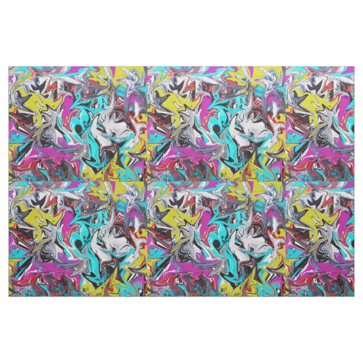 Graffiti Stof (Yard (91,4 cm))