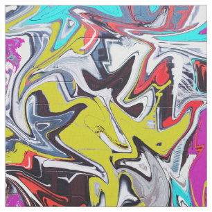 Graffiti Stof