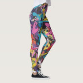 Graffiti straat draag leggings (Rechts)