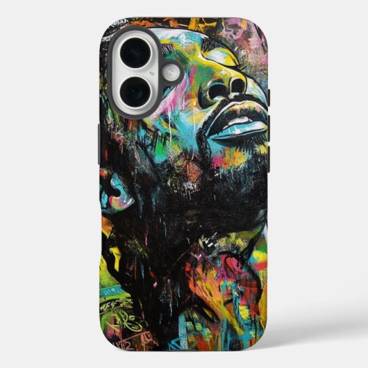 Graffiti-straatart telefoonhoesje Case-Mate iPhone case (Achterkant)