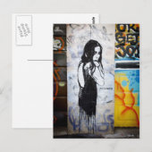 Graffiti / Straatkunst Briefkaart (Voorkant / Achterkant)