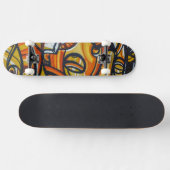 Graffiti | Straatkunst Persoonlijk Skateboard (Horizontaal)