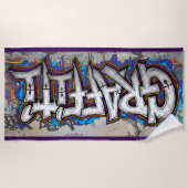 Graffiti Strandlaken (Voorkant)