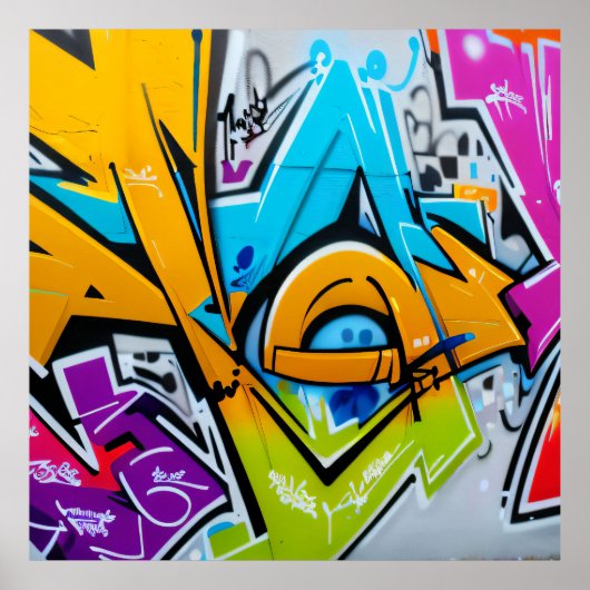 Graffiti Street Art A Cultural Revolution Poster (Voorkant)