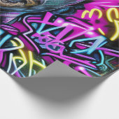 Graffiti Street Art: Actie en verzet Cadeaupapier (Hoek)