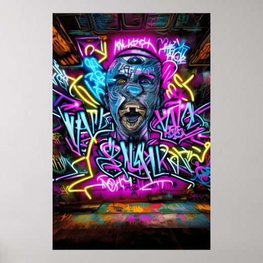 Graffiti Street Art: Actie en verzet tegen Coo Poster (Voorkant)