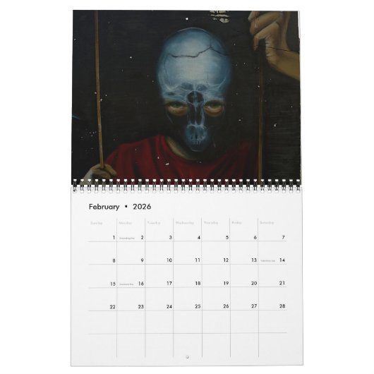 Graffiti Street Art Calendar 20xx Kalender (Feb 2026)