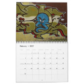 Graffiti Street Art Calendar 20xx Kalender (Feb 2027)