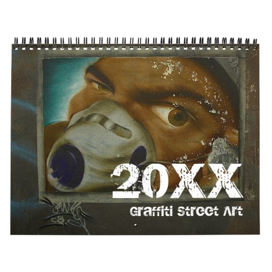 Graffiti Street Art Calendar 20xx Kalender (Hoes)