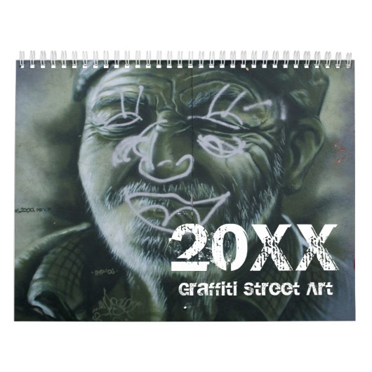 Graffiti Street Art Calendar 20xx Kalender (Hoes)