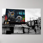 Graffiti Street Art Camden Town London Poster (Voorkant)