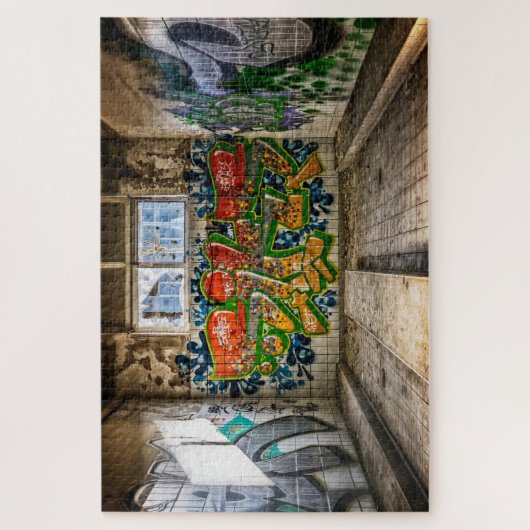 Graffiti Street Art Colorful Legpuzzel (Verticaal)
