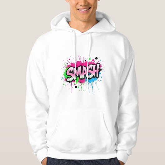 Graffiti Street Art Hoodie (Voorkant)
