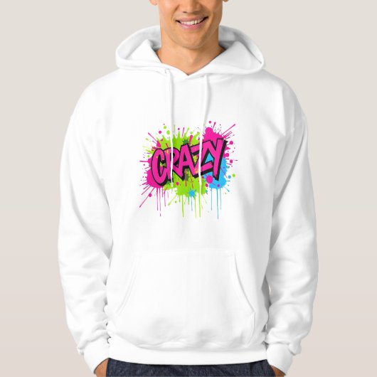 Graffiti Street Art Hoodie (Voorkant)