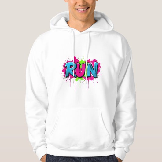 Graffiti Street Art Hoodie (Voorkant)
