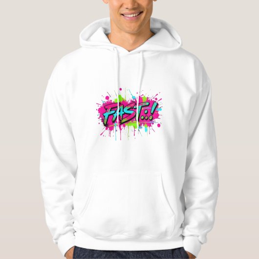 Graffiti Street Art Hoodie (Voorkant)
