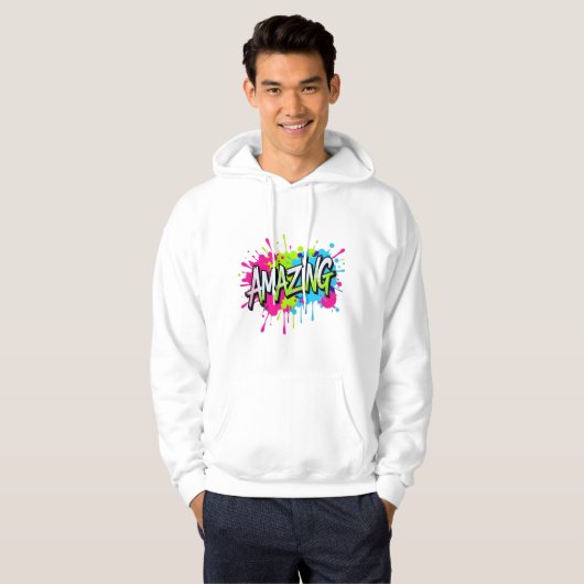Graffiti Street Art Hoodie (Voorkant volledig)