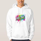 Graffiti Street Art Hoodie (Voorkant)