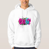 Graffiti Street Art Hoodie (Voorkant)