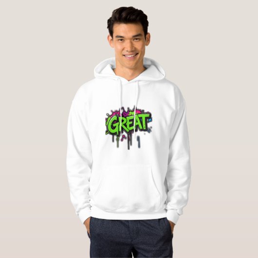 Graffiti Street Art Hoodie (Voorkant volledig)