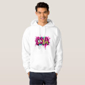 Graffiti Street Art Hoodie (Voorkant volledig)