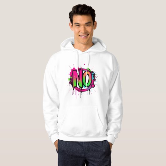 Graffiti Street Art Hoodie (Voorkant volledig)
