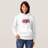 Graffiti Street Art Hoodie (Voorkant volledig)