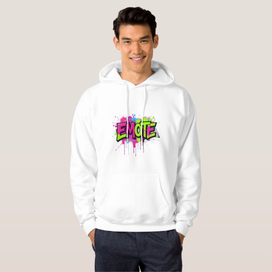 Graffiti Street Art Hoodie (Voorkant volledig)