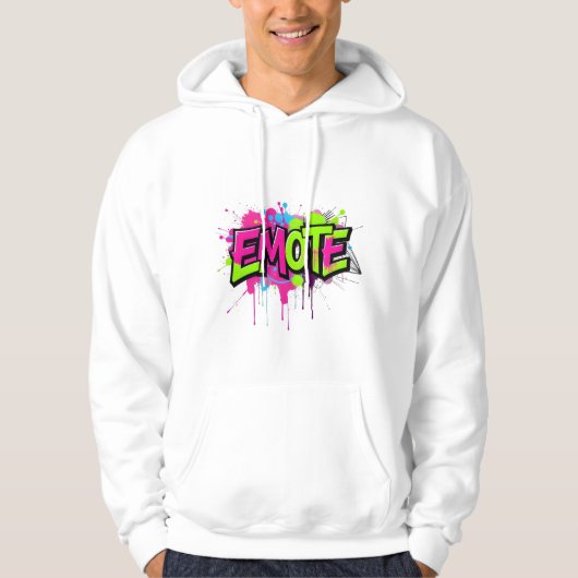 Graffiti Street Art Hoodie (Voorkant)
