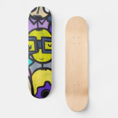 Graffiti Street Art Persoonlijk Skateboard (Voorkant)