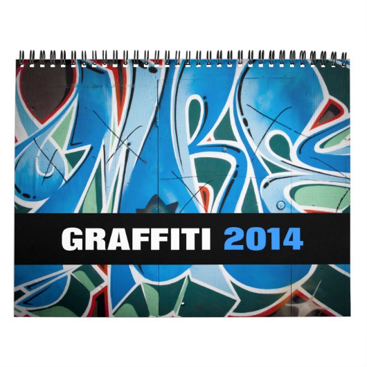 Graffiti & Street Art Photography 2014 Calendar Kalender (Hoes)