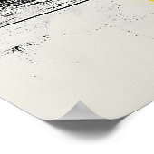 Graffiti Street Art Poster - Jongen lezen Urban (Hoek)