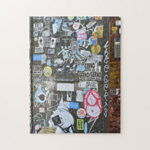 Graffiti Street Art Shoreditch Hackney London Vere Legpuzzel