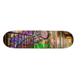 Graffiti Street Art Verlaten bouwskateboard Persoonlijk Skateboard