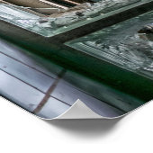 Graffiti Street Art Verlaten Poster fabriek (Hoek)