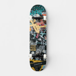 Graffiti Street Skateboard met naam
