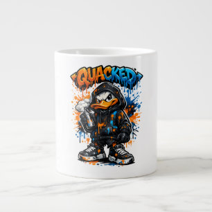 Graffiti Streetwear Mok met Kwakende Eend