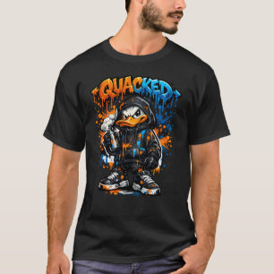 Graffiti Streetwear Mok met Kwakende Eend T-shirt