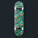 Graffiti strip met heldere elementen Skateboard<br><div class="desc">Maak deze Graffiti Skateboard Custom Captions uw eigen door het toevoegen van jouw tekst. Ideaal voor elke gelegenheid zoals een verjaardags- of Afstuderen cadeau ook!</div>