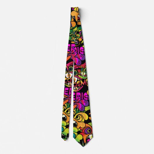 Graffiti Stropdas (Achterkant)