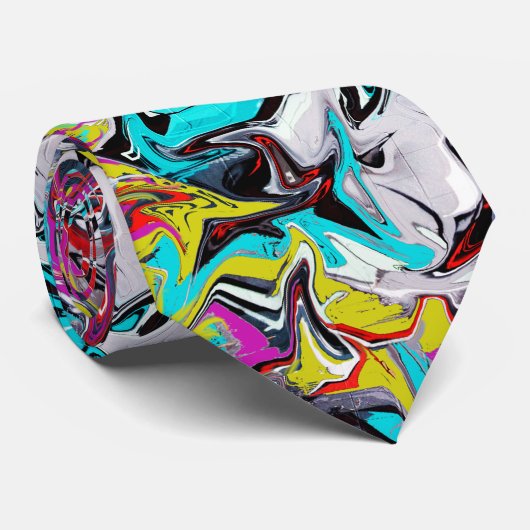 Graffiti Stropdas (Opgerold)