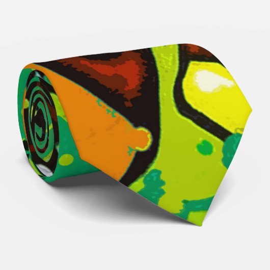 Graffiti Stropdas (Opgerold)