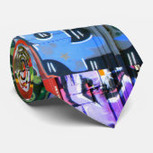 Graffiti Stropdas (Opgerold)