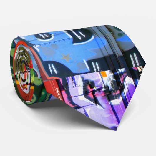 Graffiti Stropdas (Opgerold)