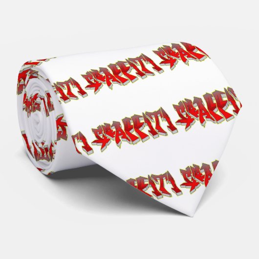 Graffiti Stropdas (Opgerold)